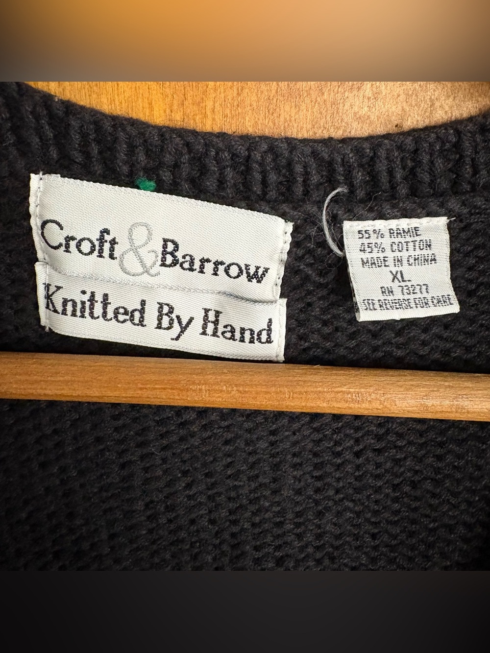 Vintage 90s Black Halloween Patchwork Embroidered Sweater Vest Pumpkin Ghost Y2K - Picture 11 of 11